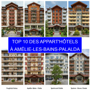 Top 4 des Appart'hôtels à Amélie-les-Bains-Palalda
