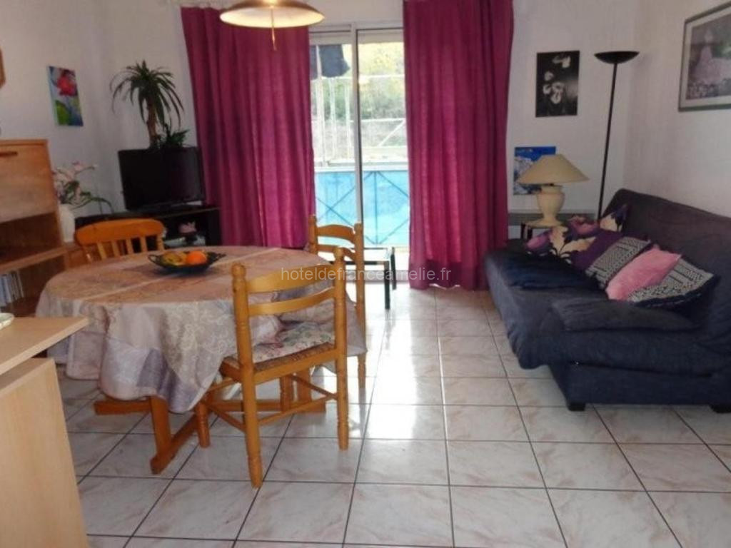 Appartement F2 confortable avec balcon près des Thermes d'Amélie-les-Bains