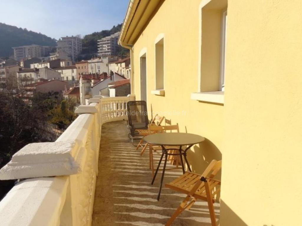 Appartement F3 avec balcon/terrasse à Amélie-les-Bains